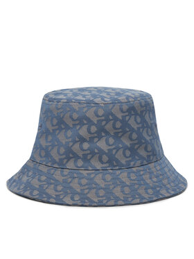 Calvin Klein Klobúk Calvin Klein Logo Jacquard Bucket Hat LV04K5059G Modrá