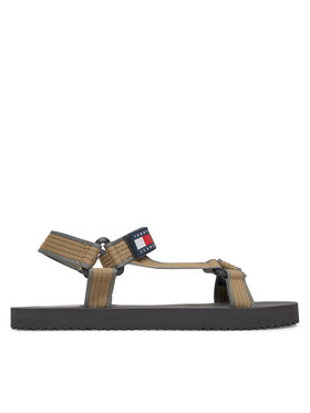 Tommy Jeans Sandály Tommy Jeans Tjm Casual Sandal EM0EM01563 Hnědá