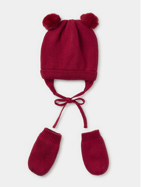 Mayoral Čepice a rukavice Mayoral 9.668 Červená
