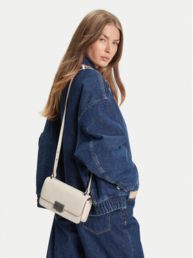 Tommy Jeans Geantă Tommy Jeans Tjw Crush Crossover AW0AW17529 Écru