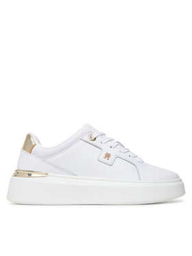 Tommy Hilfiger Sneakersy Tommy Hilfiger Th Platform Chic Sneaker FW0FW09626 Biały