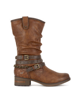 Mustang Čižmy Mustang 1229-605 Hnedá