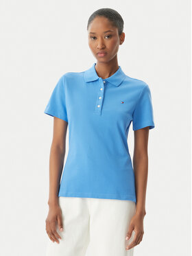 Tommy Hilfiger Tommy Hilfiger Polo 1985 WW0WW43225 Azul Slim Fit