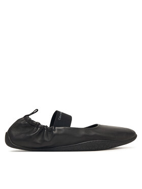 Calvin Klein Ballerinas Calvin Klein Ballet Sneaker Mj Lth HW0HW03308 Schwarz