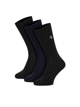 Beverly Hills Polo Club Garās zeķes Beverly Hills Polo Club KR_BHPC_004_W_SS2025_(3pack) Melns