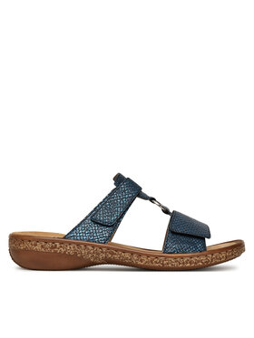 Rieker Iešļūcenes Rieker 628P9-14 Tumši zils