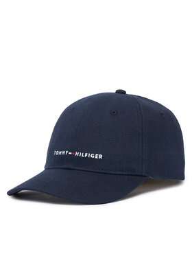 Tommy Hilfiger Καπέλο Jockey Tommy Hilfiger Th Foundation Soft AM0AM14511 Σκούρο μπλε
