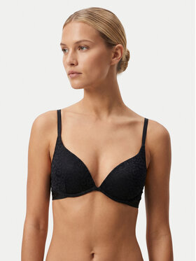 Tommy Hilfiger Tommy Hilfiger Sujetador push-up UW0UW06347 Negro