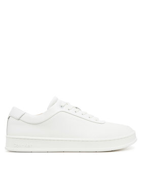 Calvin Klein Laisvalaikio batai Calvin Klein Low Top Lace Up Oxford Rubb Lth HM0HM01708 Balta