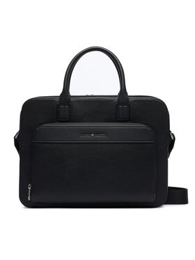 Tommy Hilfiger Τσάντα για laptop Tommy Hilfiger Th Central Slim Computer Bag AM0AM14730 Μαύρο