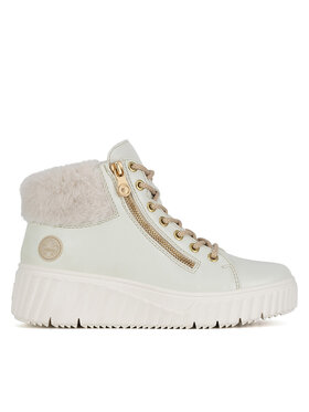 Rieker Botines planos Rieker N2506-81 Blanco