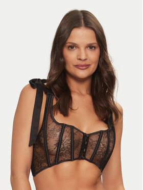 TWINSET TWINSET Бюстгальтер з підкладкою 242LL6JYY Чорний
