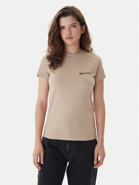 Karl Lagerfeld Jeans Karl Lagerfeld Jeans Camiseta A1W17004 Verde Slim Fit