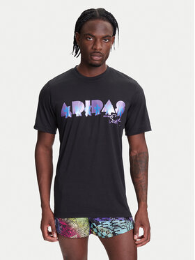 adidas adidas Футболка Jeremy Scott JL7620 Чорний Regular Fit