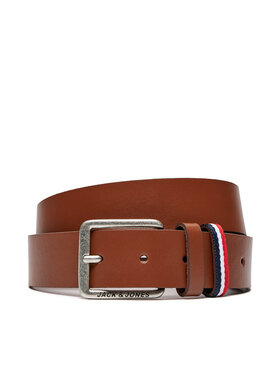 Jack & Jones Pánsky opasok Jack & Jones Espo 12219179 Hnedá