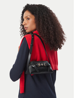 Tommy Hilfiger Torebka Tommy Hilfiger Th Buckle Micro Crossover AW0AW19511 Czarny