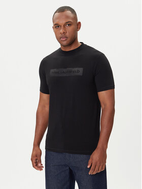 KARL LAGERFELD KARL LAGERFELD Camiseta 755035 554221 Negro Regular Fit