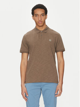 BOSS BOSS Поло 50536728 Бежевий Regular Fit