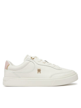 Tommy Hilfiger Snīkeri Tommy Hilfiger Essential Chic Court Sneaker FW0FW08322 Balts