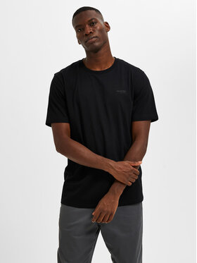 Selected Homme Selected Homme Majica Aspen 16087858 Črna Regular Fit