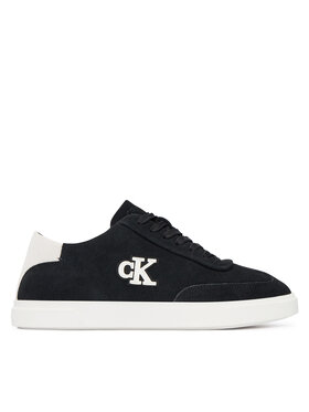 Calvin Klein Sneakersy Calvin Klein Low Pro Cups Wt Suede Mg HW0HW03144 Černá