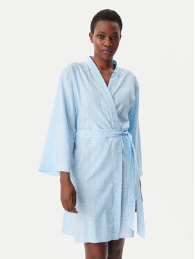 DKNY DKNY Bademantel YI20046 Himmelblau