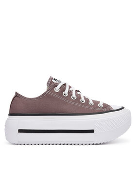 Converse Кеди Converse Chuck Taylor All Star Lift Double Stack A20562C Коричневий