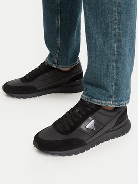 Guess Sneakers Guess FMFREX ELL12 Schwarz