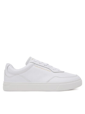 Tommy Hilfiger Sneakersy Tommy Hilfiger Casual Cupsole FW0FW08689 Bílá