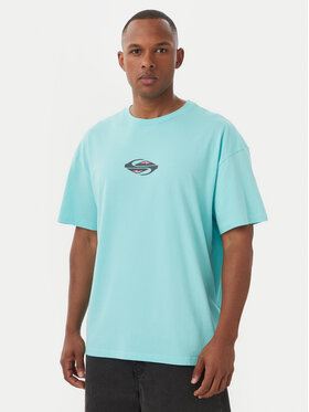 Quiksilver Quiksilver Camiseta Global Heat EQYZT08021 Turquesa Regular Fit