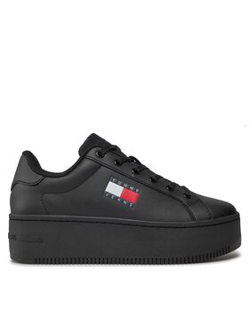 Tommy Jeans Αθλητικά Tommy Jeans Tjw Flatform Ess EN0EN02518 Μαύρο