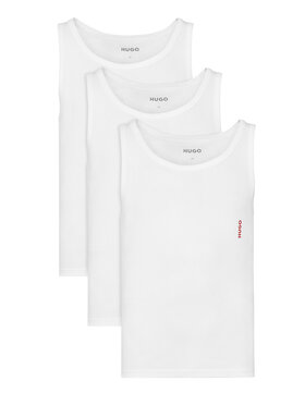 HUGO HUGO Conjunto de camisetas de tirantes 50545681 Blanco Slim Fit