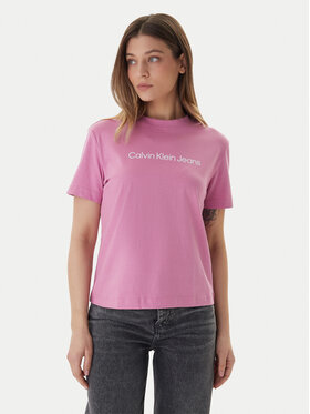 Calvin Klein Jeans Calvin Klein Jeans Camiseta LV047C912G Rosa Regular Fit