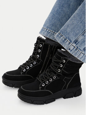 Go Soft Botines planos Go Soft CEO-WS6800-01 Negro