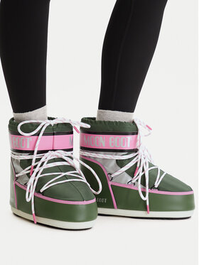 Moon Boot Снігоходи Moon Boot Mb Icon Low Space Racing 80D1409650 Сірий