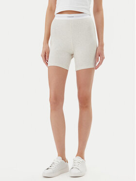 Calvin Klein Underwear Calvin Klein Underwear Kratke pidžama hlače 000QS7216E Bež Slim Fit