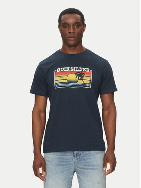 Quiksilver Quiksilver Футболка EQYZT08065 Cиній Regular Fit
