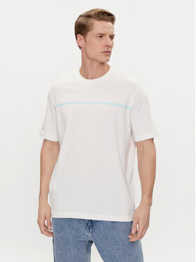 Armani Exchange Armani Exchange Camiseta 3DZTLG ZJ9JZ 1116 Blanco Regular Fit