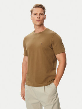 Tommy Hilfiger Tommy Hilfiger Camiseta Ess Seasonal MW0MW39995 Marrón Regular Fit