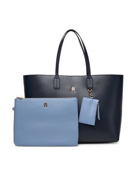 Tommy Hilfiger Kabelka Tommy Hilfiger Th Icon AW0AW17667 Tmavomodrá