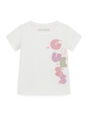 Guess Guess Футболка K6GI05 K6YW4 Білий Regular Fit