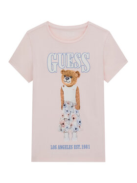 Guess Guess Camiseta J6RI10 K6YW4 Rosa Regular Fit