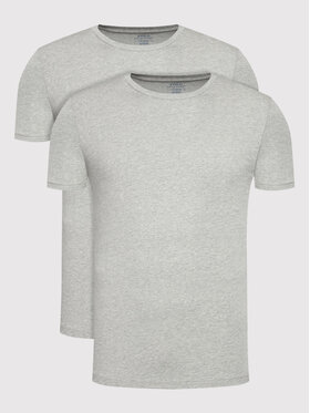 Polo Ralph Lauren Polo Ralph Lauren Σετ t-shirts 714835960003 Γκρι Slim Fit