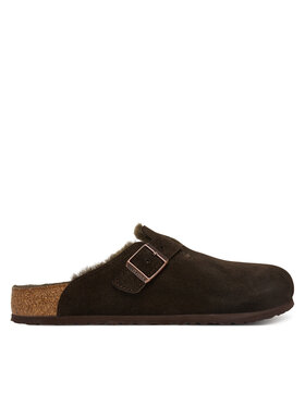 Birkenstock Шльопанці Birkenstock Boston Fur 1020567 Коричневий
