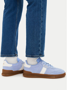 Polo Ralph Lauren Sneakersy Polo Ralph Lauren 804956688011 Niebieski jasny