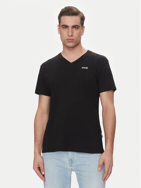 Schott NYC Schott NYC T-Shirt TSCASUALV Μαύρο Regular Fit