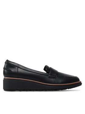Clarks Lordsy Clarks Sharon Gracie 261568164 Czarny