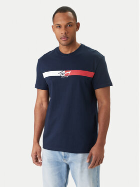 Tommy Jeans Tommy Jeans Camiseta DM0DM22539 Azul marino Regular Fit