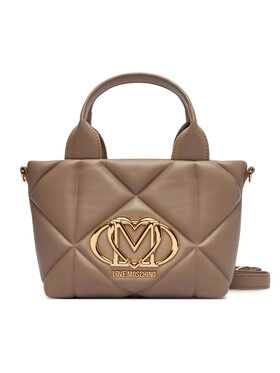 LOVE MOSCHINO Torbica LOVE MOSCHINO JC4255PP0PLC0105 Tamno bež