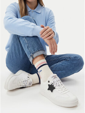 Guess Jeans Снікерcи Guess Jeans EO-GSJ120 Кремовий